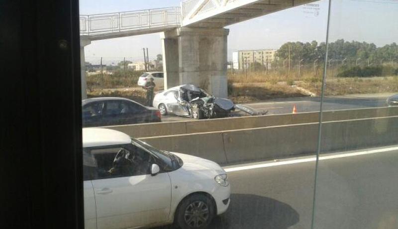 بالصور وفاة شخص في حادث مرور بالطريق الرابط بين الدويرة والشراقة