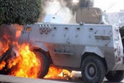 إصابة 7 أشخاص من بينهم شرطيين في تفجير مدرعة شمال مصر