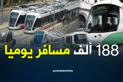 زعلان : الترامواي ينقل 188 ألف مسافر يوميا