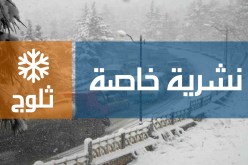 أمطار رعدية وثلوج على المناطق الوسطى والمرتفعات الغربية بداية من ظهيرة اليوم