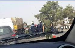 بالصور.. 3 قتلى بعد حادث مرور في الشلف