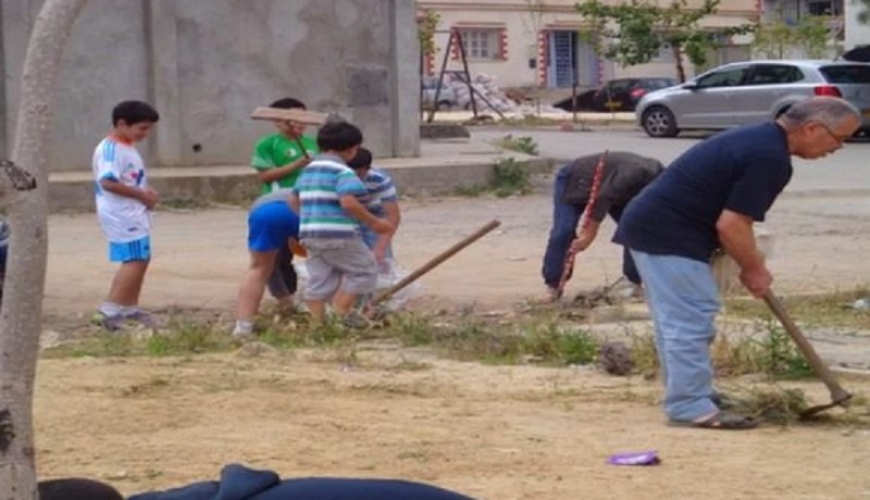 يوم تحسيسي حول الفرز الانتقائي للنفايات بالشراقة