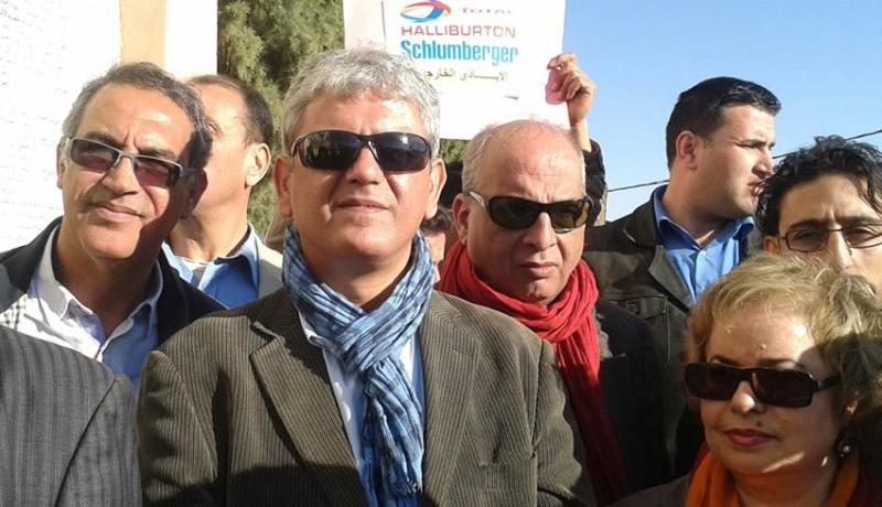 بالصور انطلاق مليونية ورقلة ضد استغلال الغاز الصخري بمشاركة قيادات المعارضة