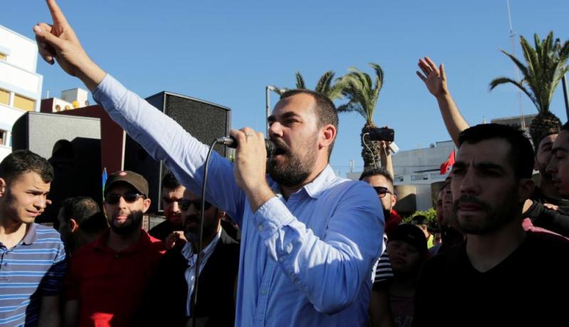 اعتقال زعيم  حركة الاحتجاجات الشعبية في المغرب