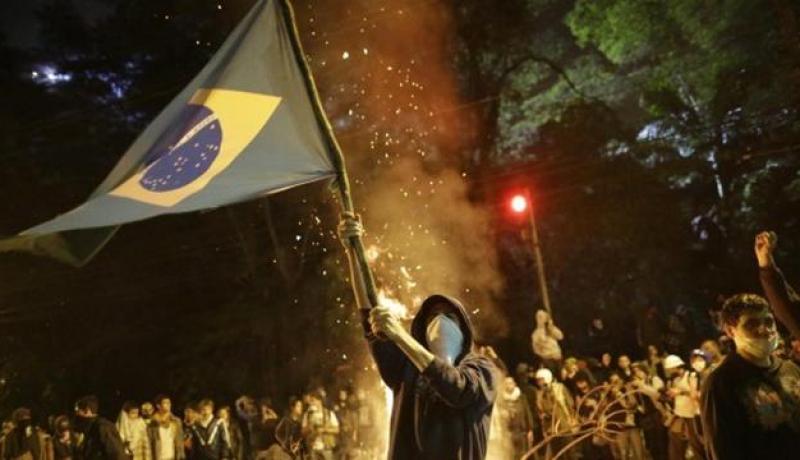 احتجاجات في البرازيل تحت شعار لن يقام كأس العالم