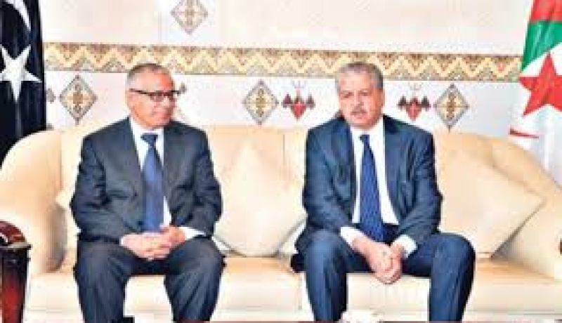 سلال يتحادث بطرابلس مع نظيره الليبي علي زيدان