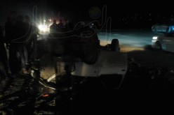 بالصور: انقلاب سيارة بسبب أعمال غير معلن عنها في تيزي وزو