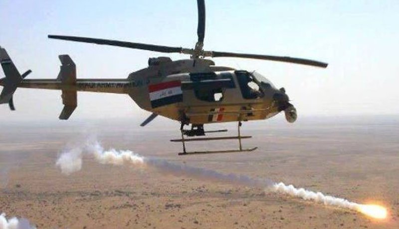القضاء على 16 إرهابيا من “داعش” في قصف جوي بالعراق
