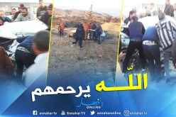 بالصور.. قتيلان وجريحان في حادث مرور بباتنة