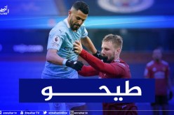 بالفيديو.. محرز يُسقط مُدافع يونايتد بطريقة رائعة