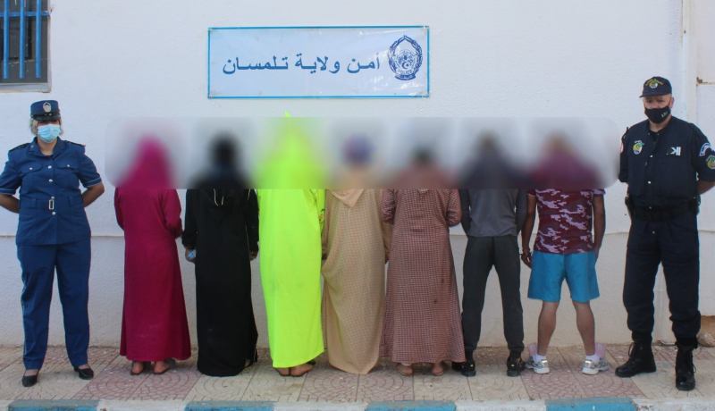 تلمسان.. توقيف 7 أشخاص بتهمة التعدي على ملك الغير والدعارة