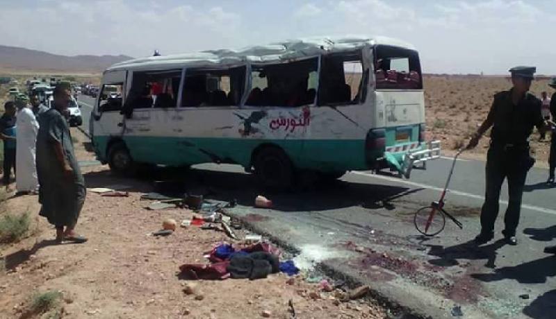 5 قتلى و10 جرحى في حادث مرور بالبيض