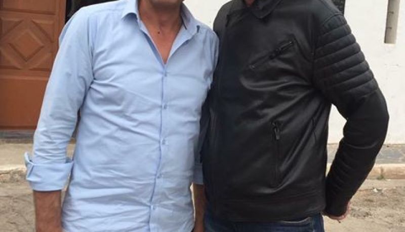 صالح اوقروت يهنئ حسان كشّاش بنجاح مسلسله الرّمضاني