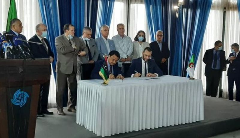 توقيع مذكرة تفاهم بين الوكالة الوطنية لترقية التجارة الخارجية ومركز تنمية الصادرات الليبي