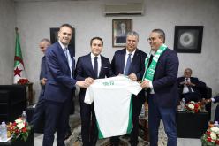 خالدي وعمارة يُكرّمان نائب رئيس الاتحادية الموريتانية