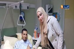بالفيديو رغم بتر ساقه عدلان يحضى بمعنويات عالية