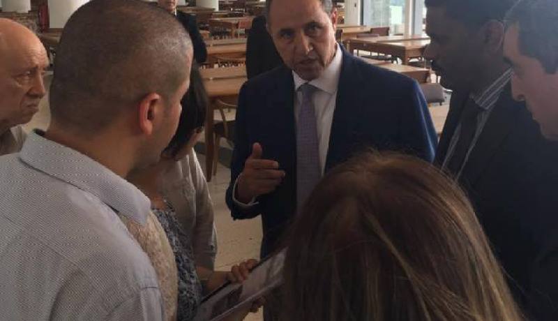 ميهوبي يغلق ملحقة المكتبة الوطنية بالعاصمة