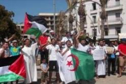 وقفة حاشدة بورقلة تنديدا بجرائم الاحتلال الصهيوني بقطاع غزة بفلسطين المحتلة