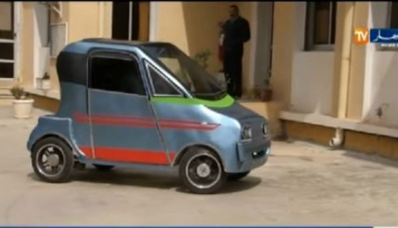 بالفيديو.. أول سيارة جزائرية تعمل بالطاقة الشمسية والكهربائية