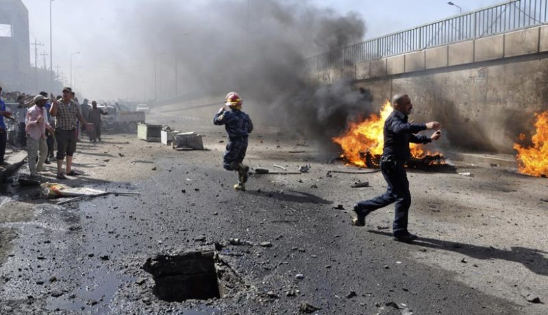 مقتل 19 شخصا في مواجهات وتفجيرات داخل حي الملعب وسط الرمادي