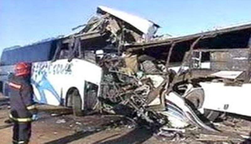 19 جريح في حادث اصطدام حافلتين لنقل الركاب بأم البواقي