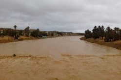 بالصور أمطار رعدية وفيضانات في بشار