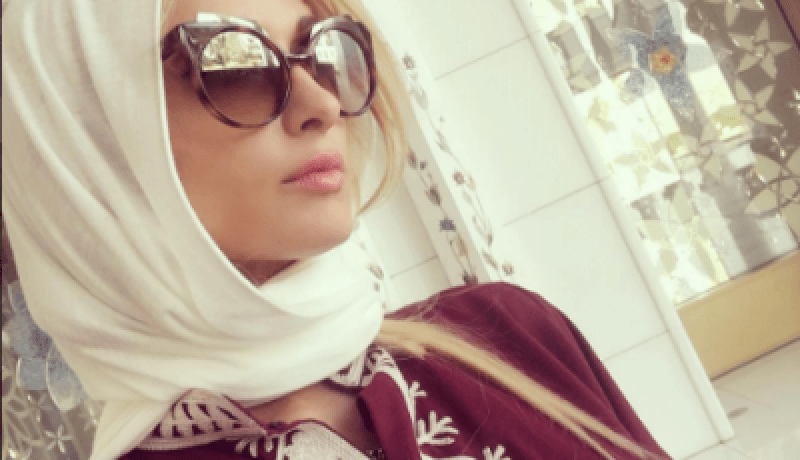 بالصّور باريس هيلتون ترتدي الحجاب في أبو ظبي