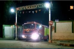 بالفيديو..حريق مهول يلتهم سوق الجملة للخضر والفواكه بالحطاطبة في تيبازة