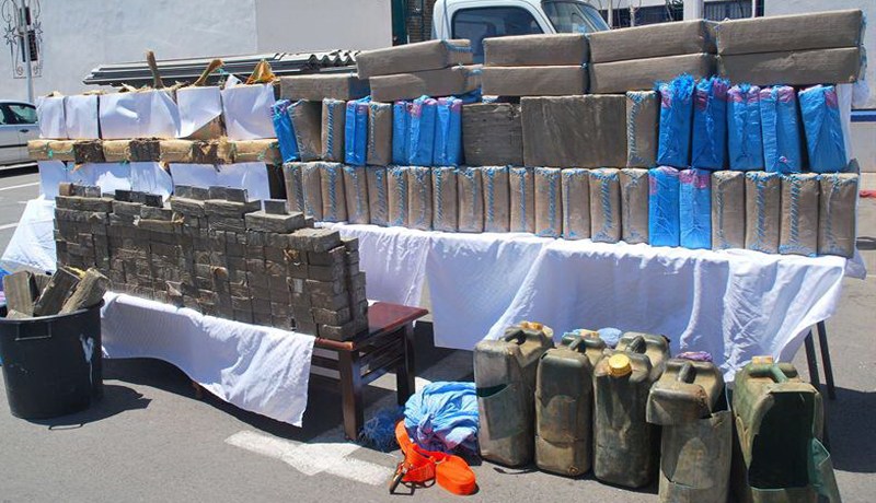 الأمن يحجز 25 قنطارا من الكيف داخل «كازمة» في تلمسان