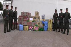 حجز قرابة 1 طن من الكيف قادمة من المغرب بمغنية