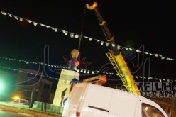السلطات المحلية تزيل تمثال الشهـيد “العربي بن مهيدي” المشوه في أم البواقي