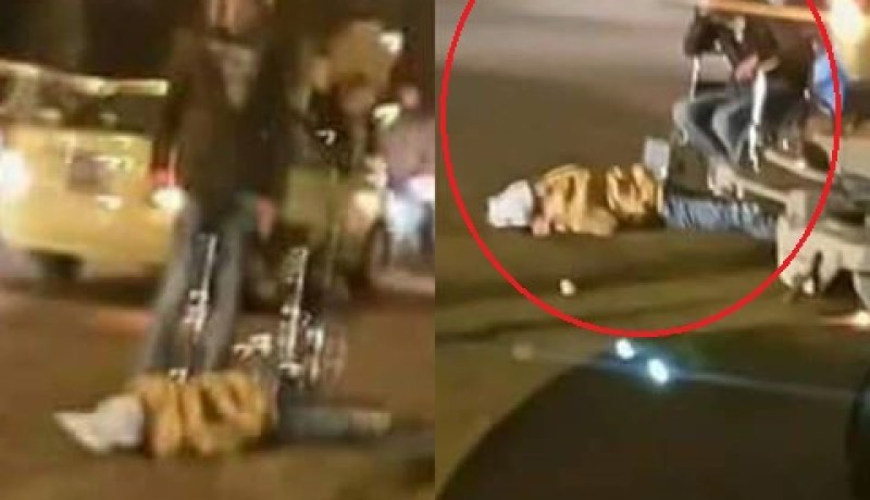 بالصّور.. شاب يقتل شقيقته في الشّارع ويضع كرسيا ويجلس أمام جثّتها