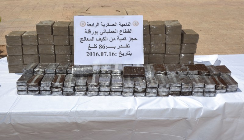 توقيف 4 بارونات مخدرات ومهرّبا في ورقلة