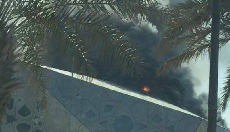 بالصور…حريق مهول يلتهم دار الأوبرا بالعاصمة الكويتية