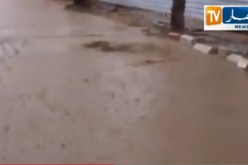 بالفيديو  فيضانات في ولاية خنشلة و تبسة