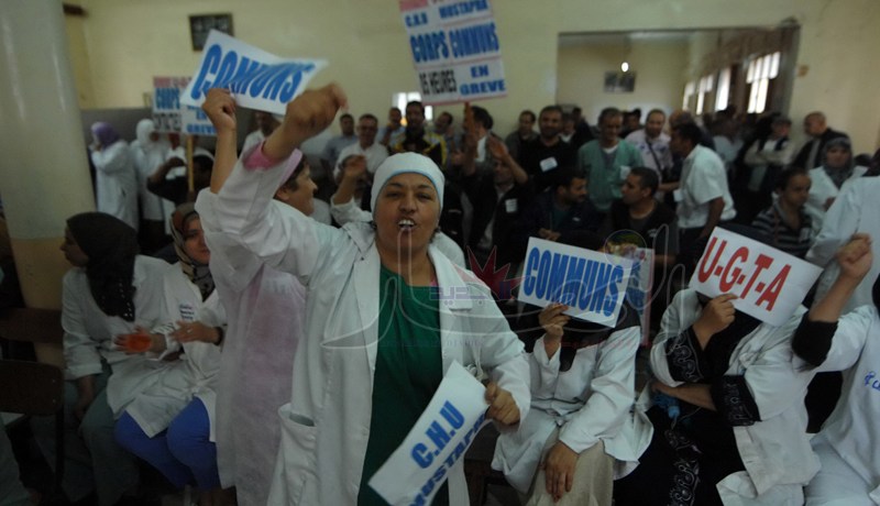 الجـزائر في إضـراب