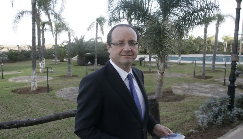 العاصمة تلبس حلّة بيضاء عشية زيارة هولاند‮ ‬