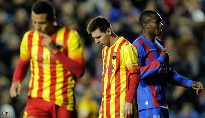 برشلونة يسقط في فخ التعادل
