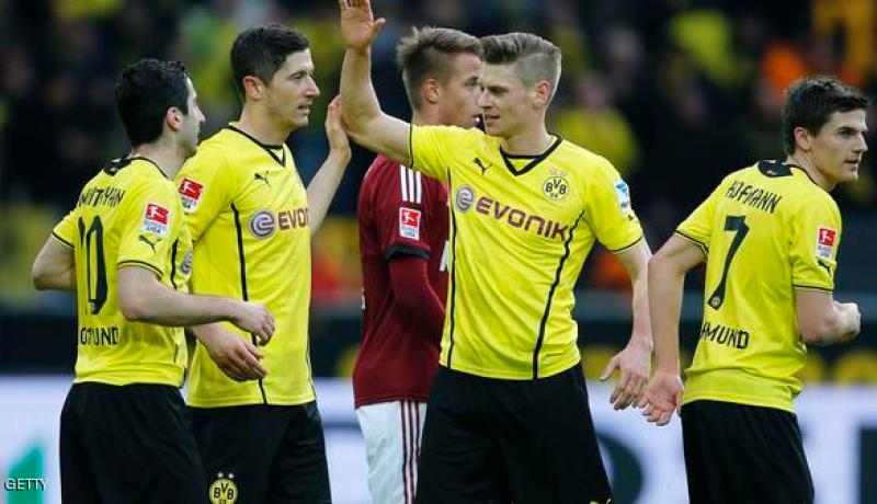 دورتموند يزيح ليفركوزن عن الوصافة