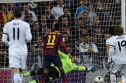 برشلونة يحسم الكلاسيكو وميسي هدافه