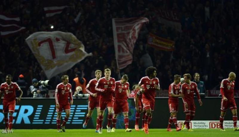 بايرن يحسم البوندسليغا قبل نهاية بـ7 جولات