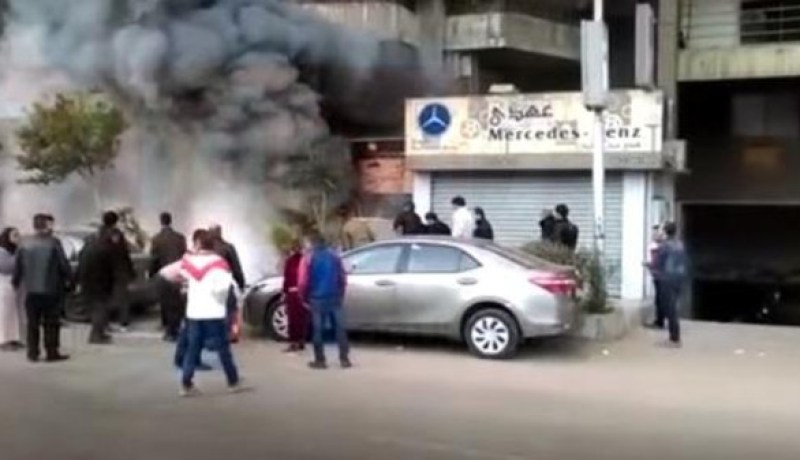 مقتل 16 شخصا وإصابة 5 في هجوم بالمولوتوف على مطعم بالقاهرة في مصر