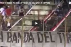 بالفيديو.. وفاة مشجع  في إشتباكات دموية بالدوري الأرجنتيني