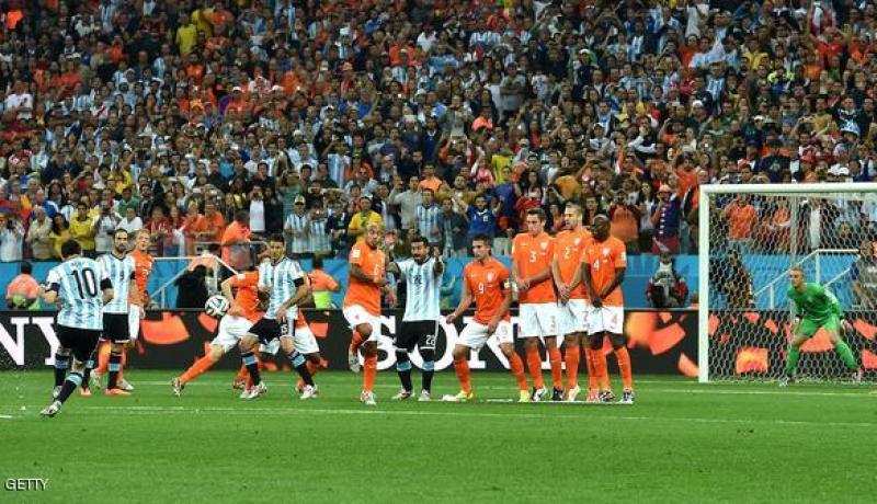 الوقت الإضافي هولندا 0 – 0 الأرجنتين