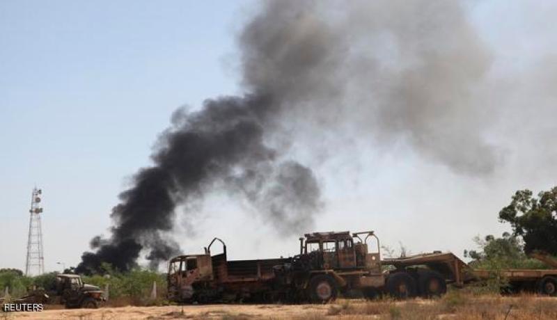 غارات على مواقع فجر ليبيا بطرابلس