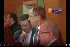 بالفيديو.. لعمامرة يضع وزير الخارجية الروسي ومترجمه في موقف محرج