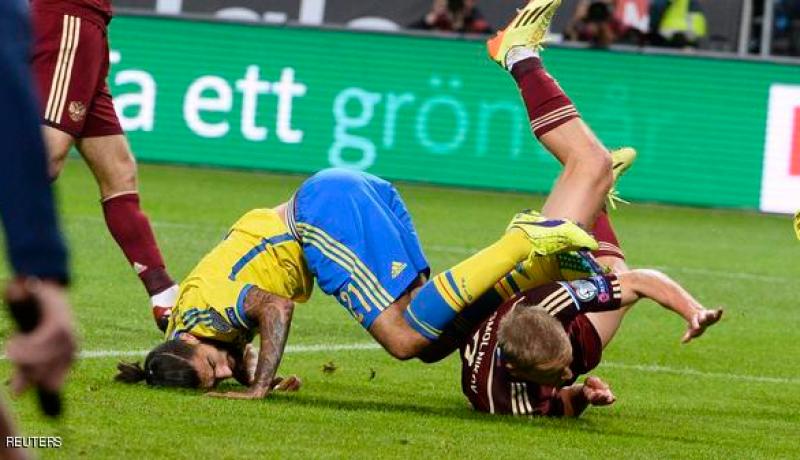 روسيا تنتزع التعادل من السويد