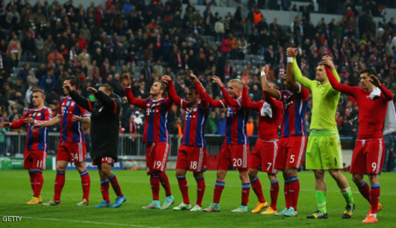 بايرن ميونيخ يضمن لقب بطل الذهاب