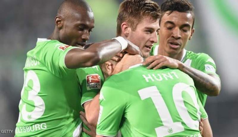 فولفسبورغ يواصل مطاردة بايرن ميونيخ