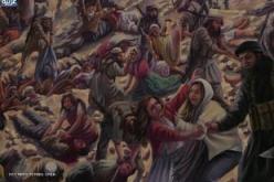 فنان إيزيدي يوثق جرائم داعش بالرسم